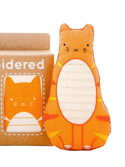 Beginner "Tabby Cat" Embroidery Doll - FULL Starter Kit