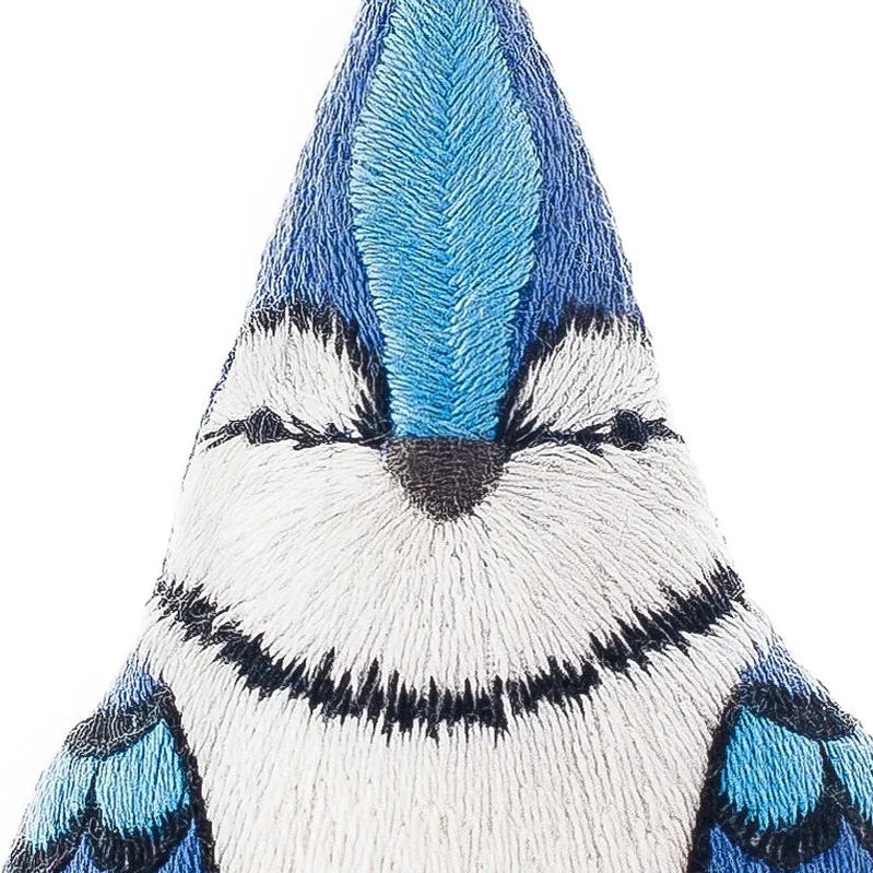 Kiriki Press Embroidery Kit *Pre-Order* "Blue Jay" Embroidery Doll Kit