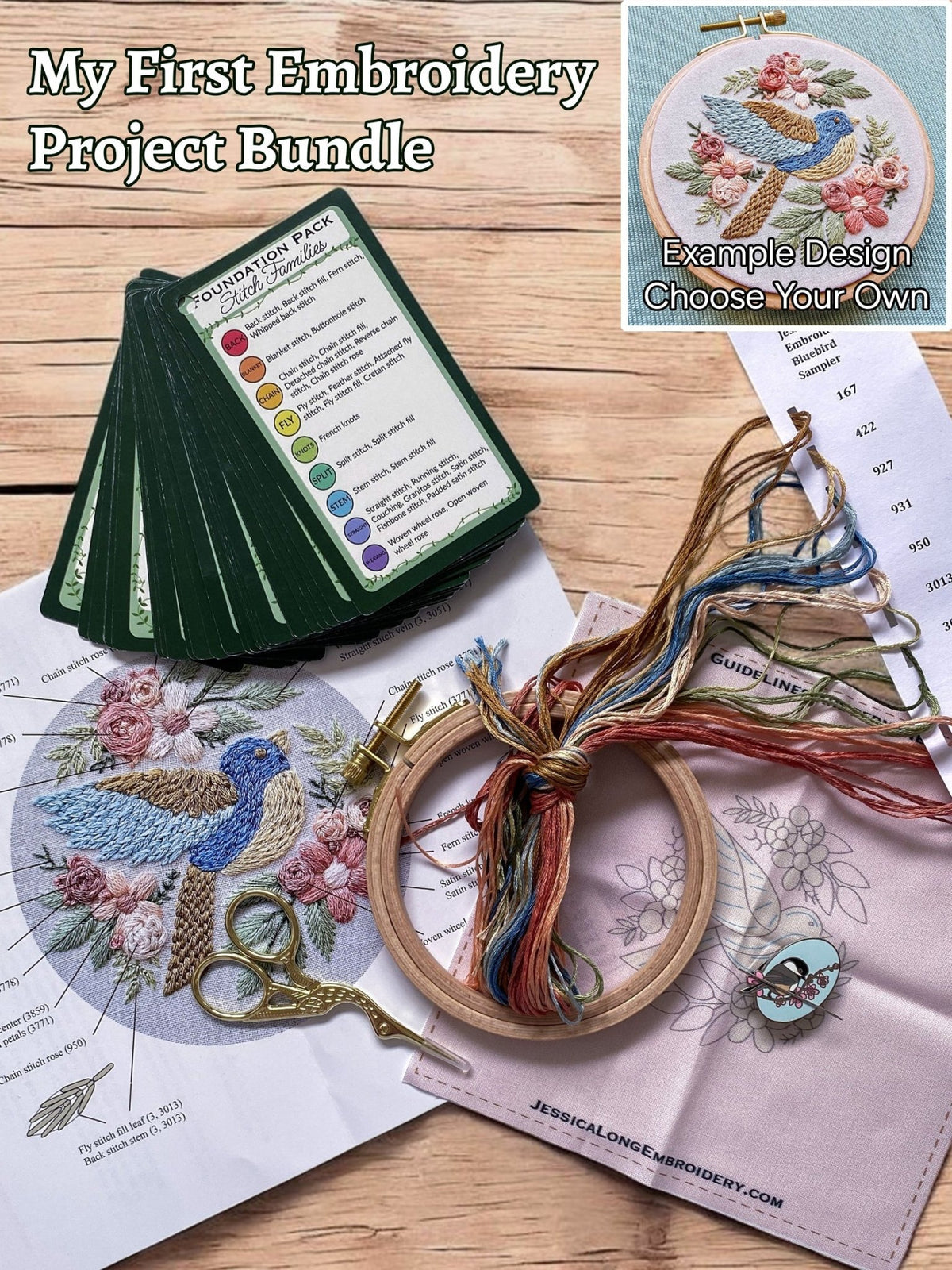 "Level Up!" Embroidery Bundle - Shop at Persephone's Hearth