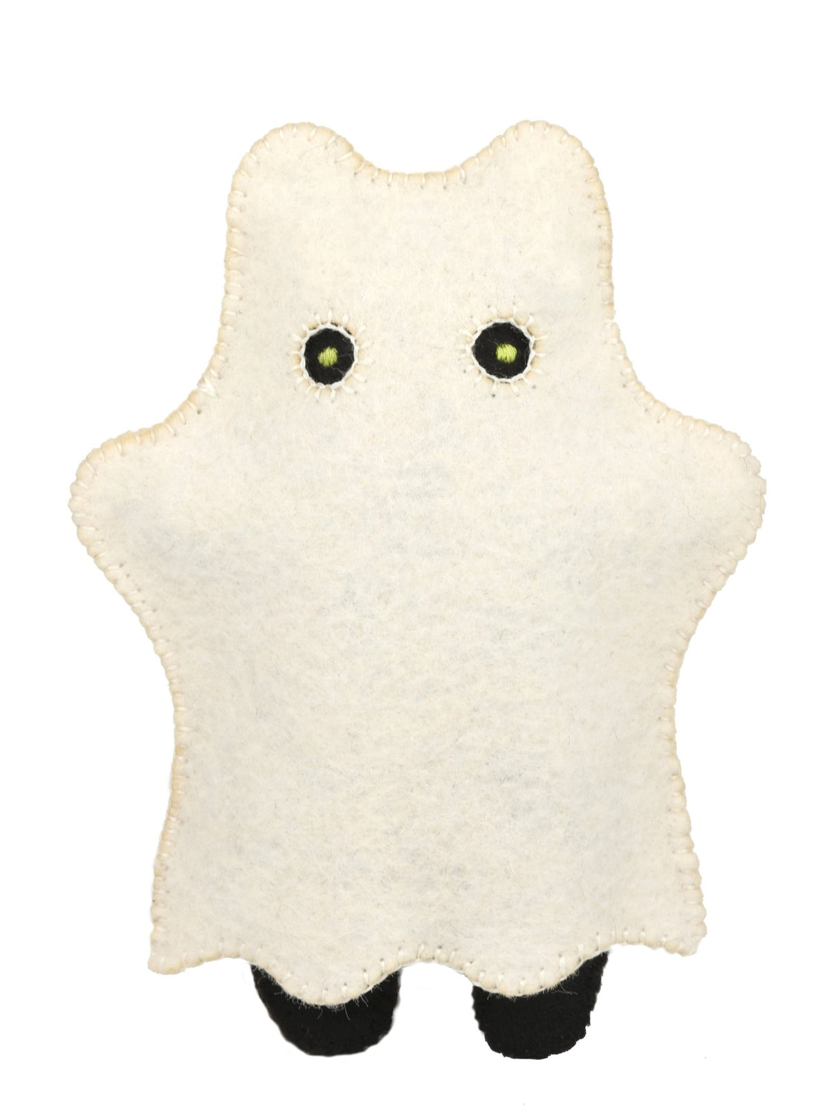 *Limited Edition* Ghost Cat Embroidery & Felt Doll Kit - Shop at Persephone's Hearth
