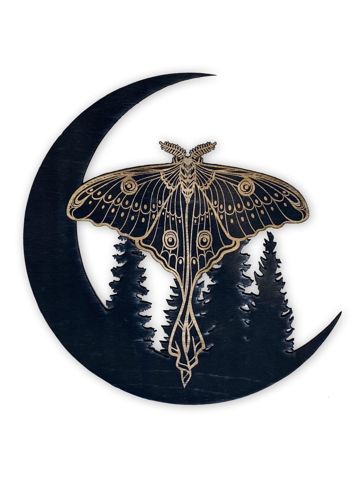 Luna Moth Wall Hanging - Shop at Persephone's Hearth