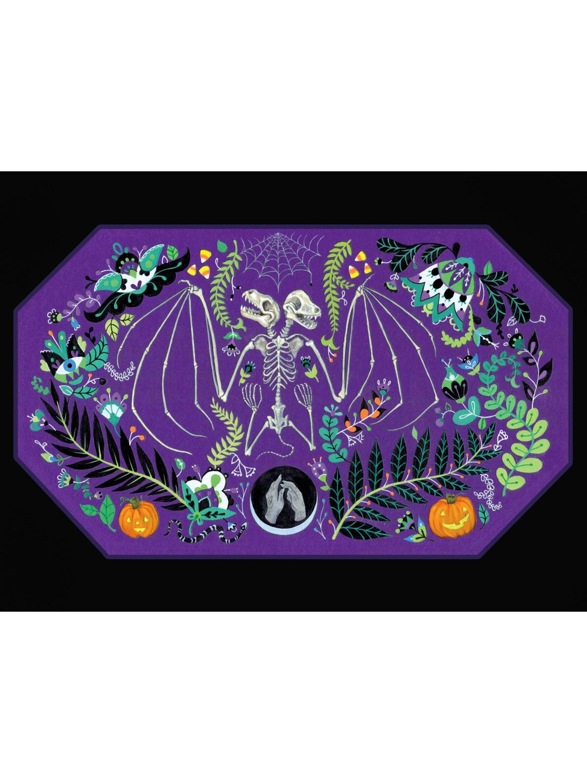 Malum Geminae Folk Art Print, 9" x 12" - Shop at Persephone's Hearth