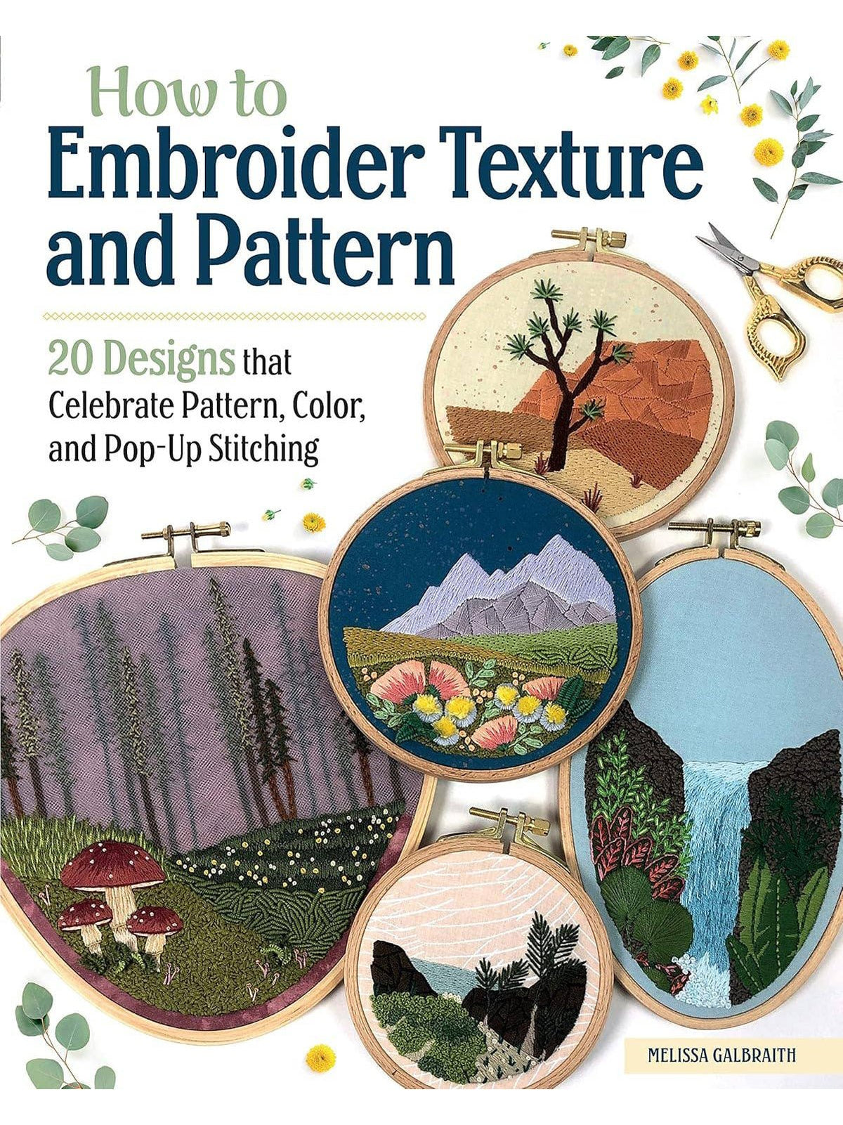 MCreativeJ's How to Embroider Texture and Pattern (Paperback) - Shop at Persephone's Hearth