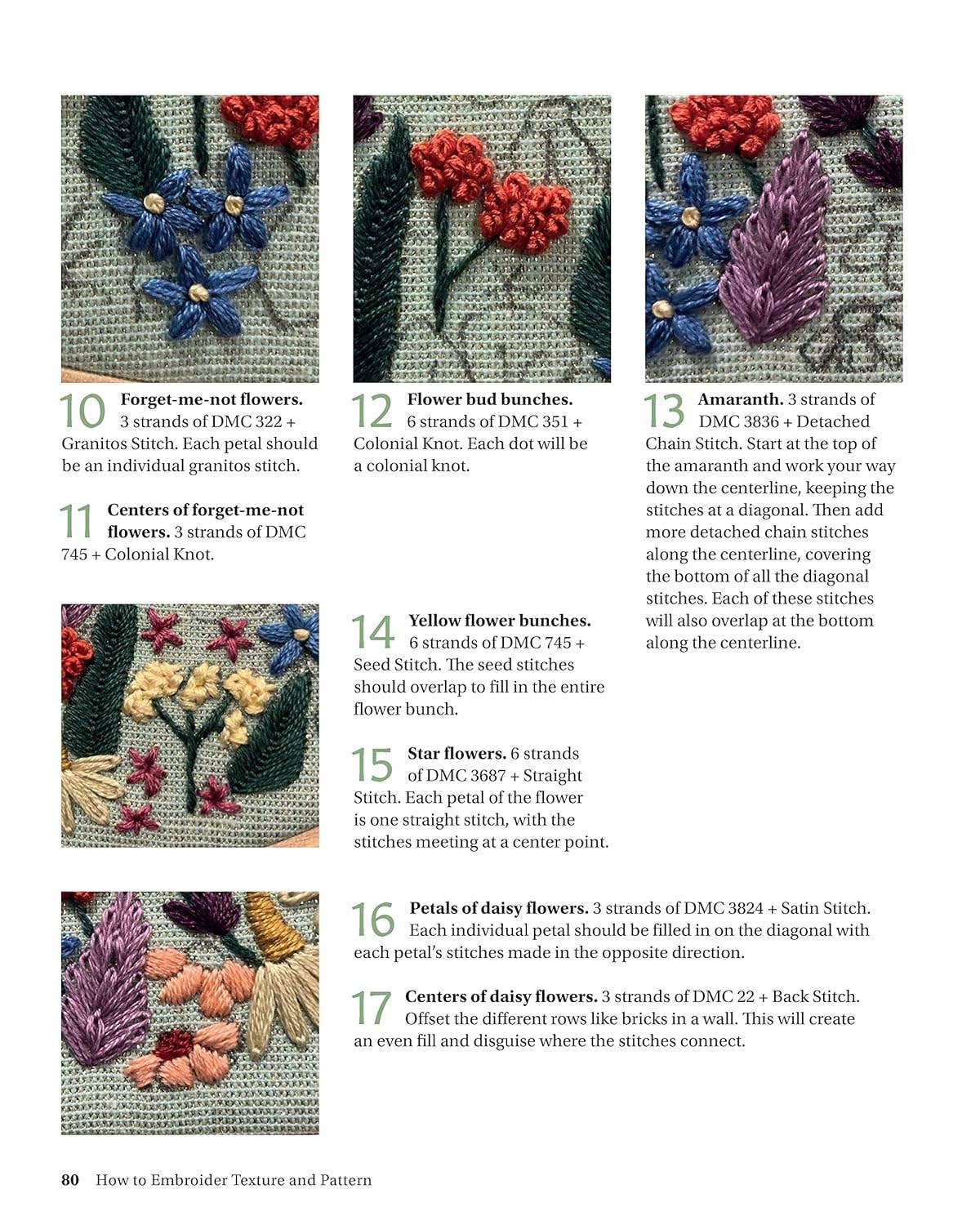 MCreativeJ's How to Embroider Texture and Pattern (Paperback) - Shop at Persephone's Hearth