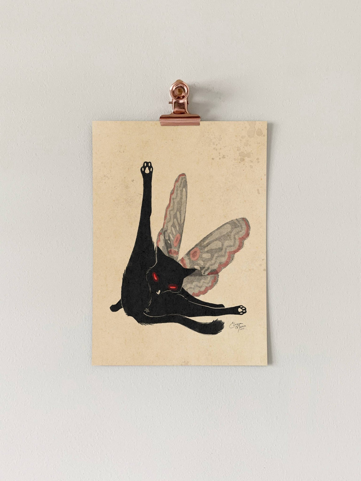 "Meowthman: Cleansing Ritual" Art Print, multiple sizes - Shop at Persephone's Hearth