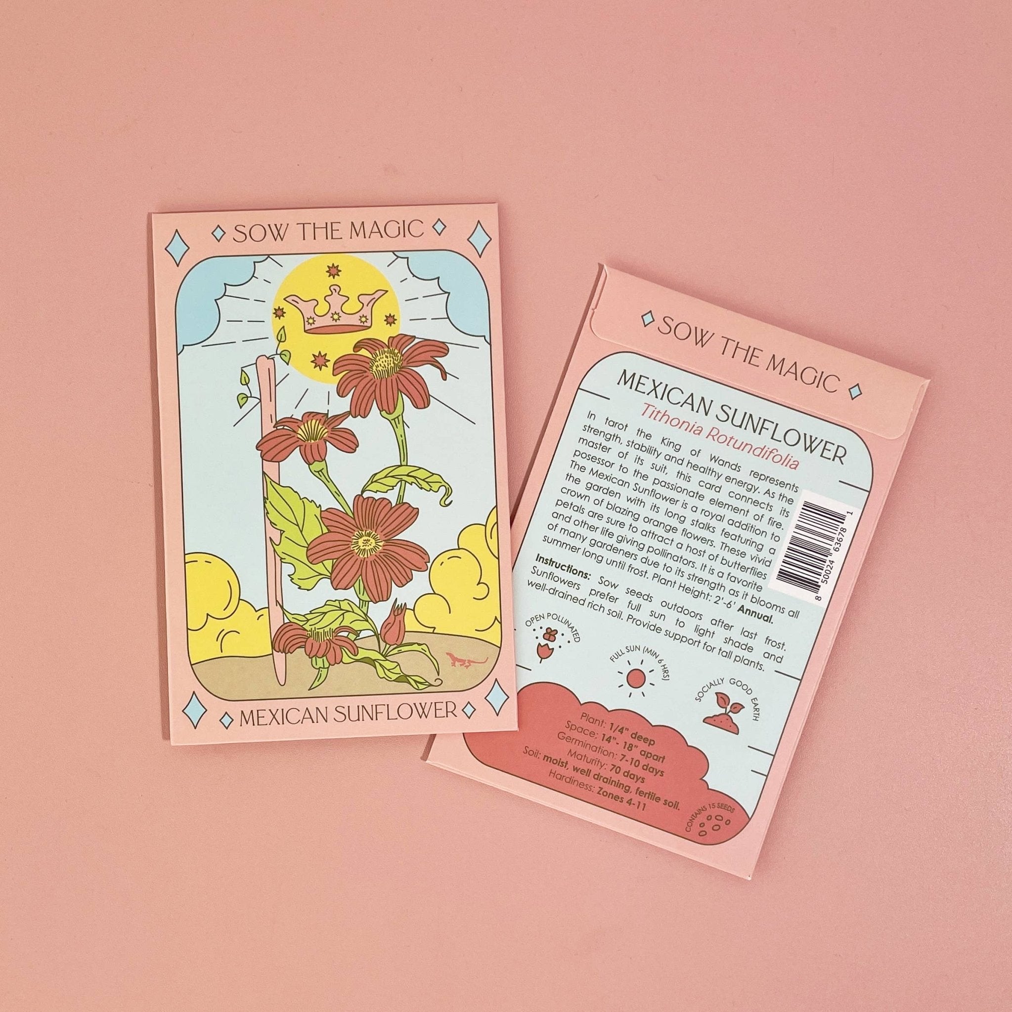 Sow the Magic The Empress Bee Tarot Seed Packet - Thumbnail 5
