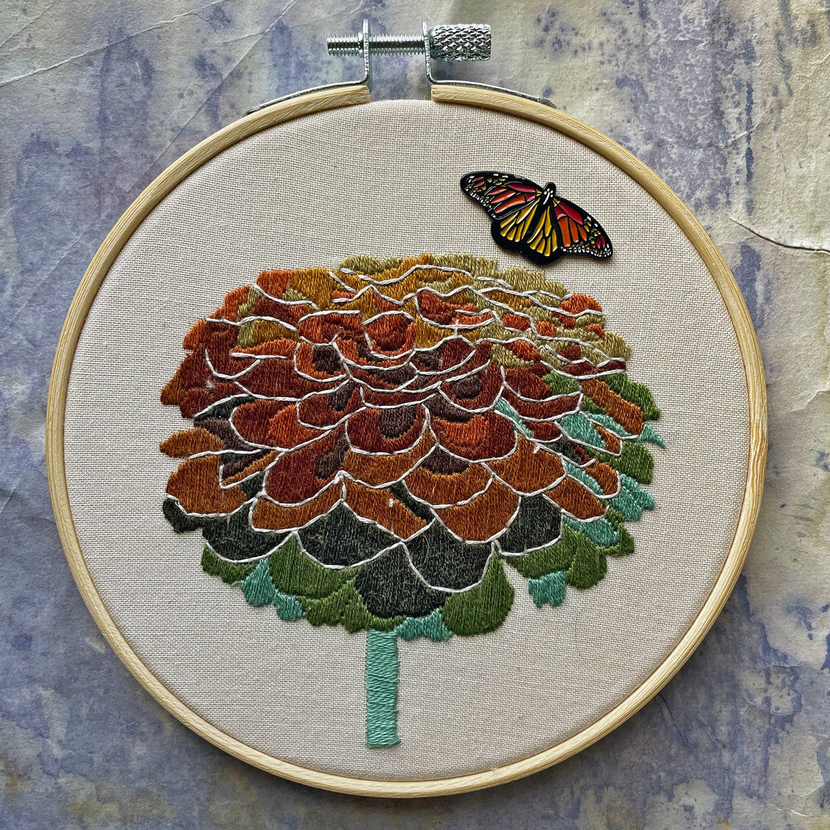 Monarch Butterfly Needle Minder - Shop at Persephone's Hearth