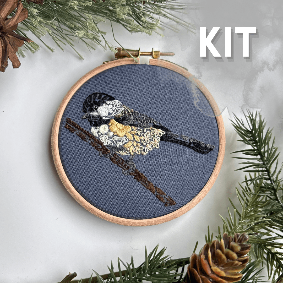 Nest Embirdery Chickadee-dee Kit