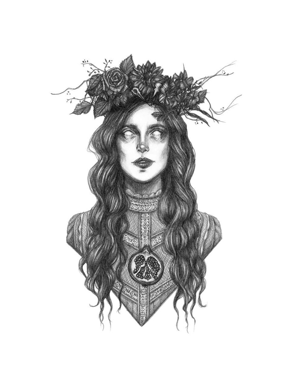 "Persephone" Fine Art Print, 10" x 8" - Shop at Persephone's Hearth