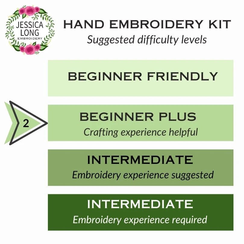 *Pre - Order* 5" Beginner Mountain Bear Beaded Embroidery Kit - Shop at Persephone's Hearth