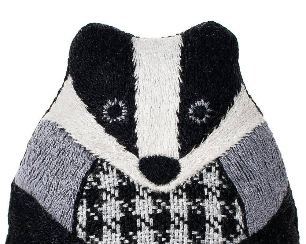 *Pre - Order* "Badger" Embroidery Doll Kit - Shop at Persephone's Hearth
