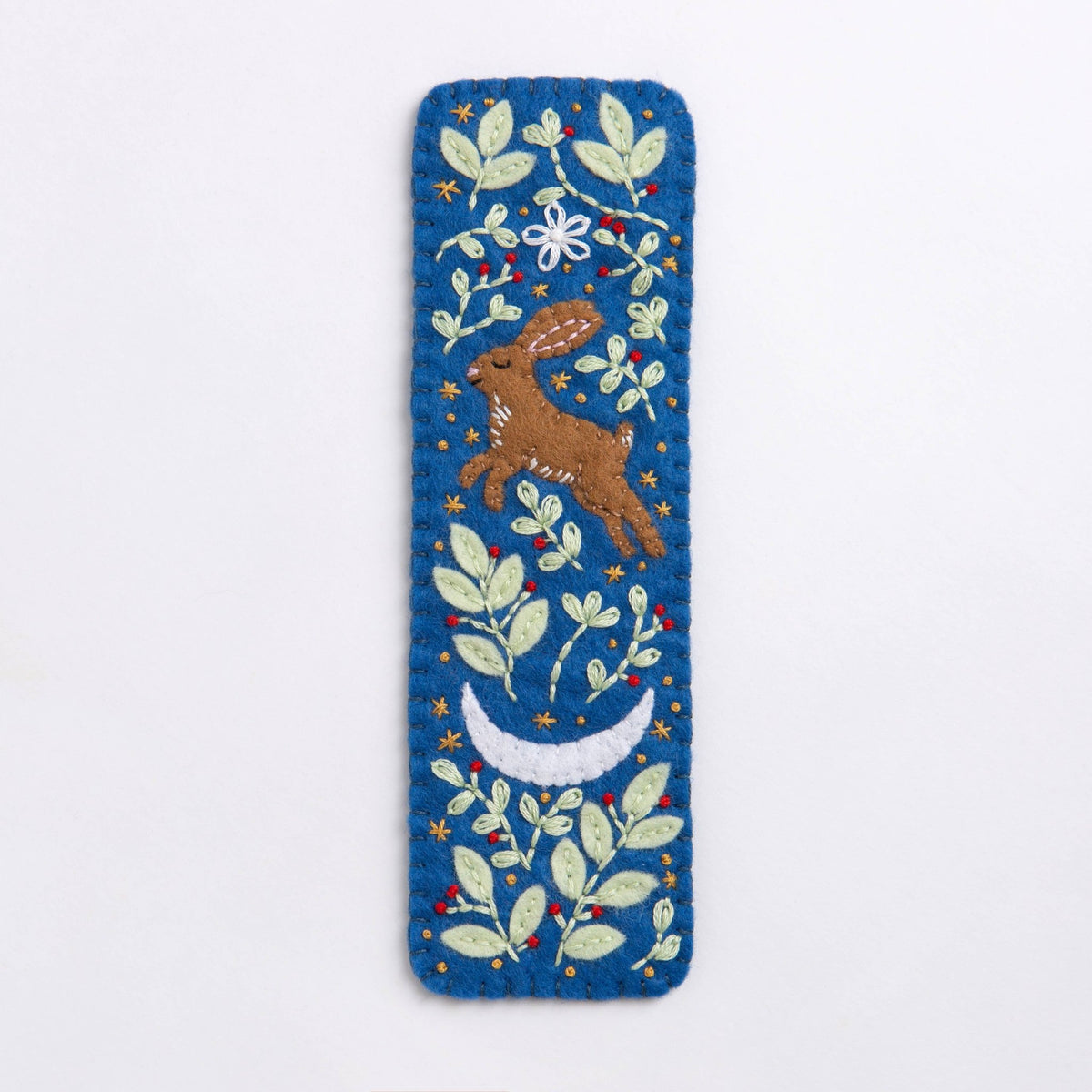 *Pre - order* Beginner Hare Bookmark Felt Craft Kit - Shop at Persephone's Hearth