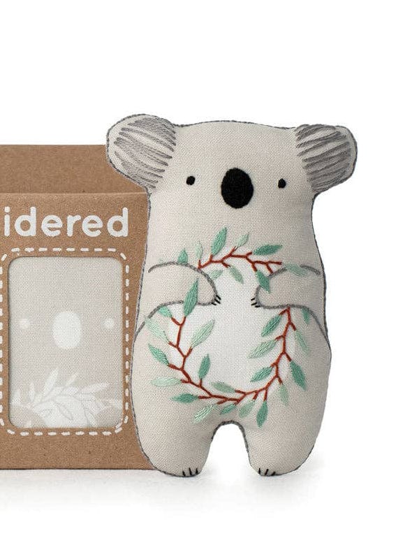 *Pre - order* Beginner "Koala" Embroidery Doll Kit - Shop at Persephone's Hearth