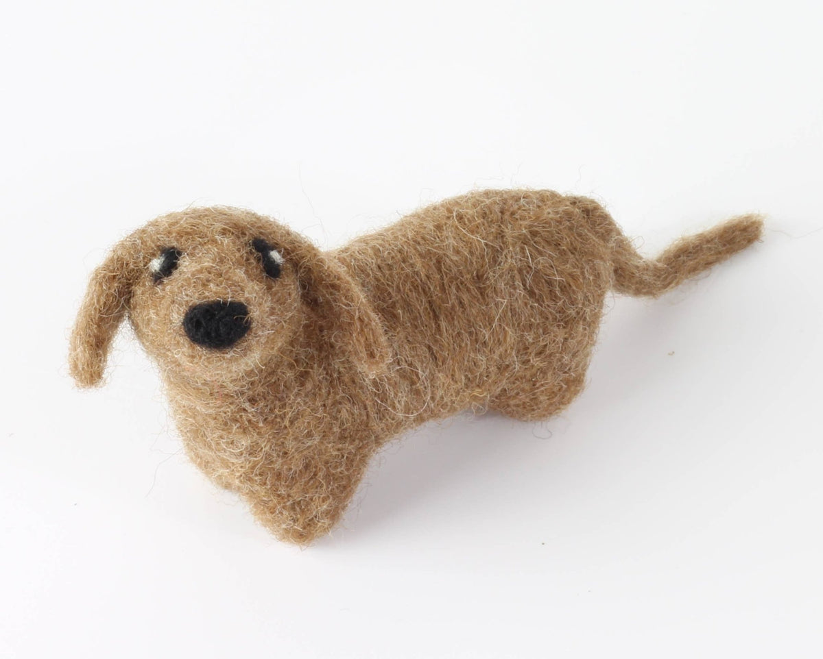 *Pre - order* Beginner Mini Dachshund Needle Felting Craft Kit - Shop at Persephone's Hearth