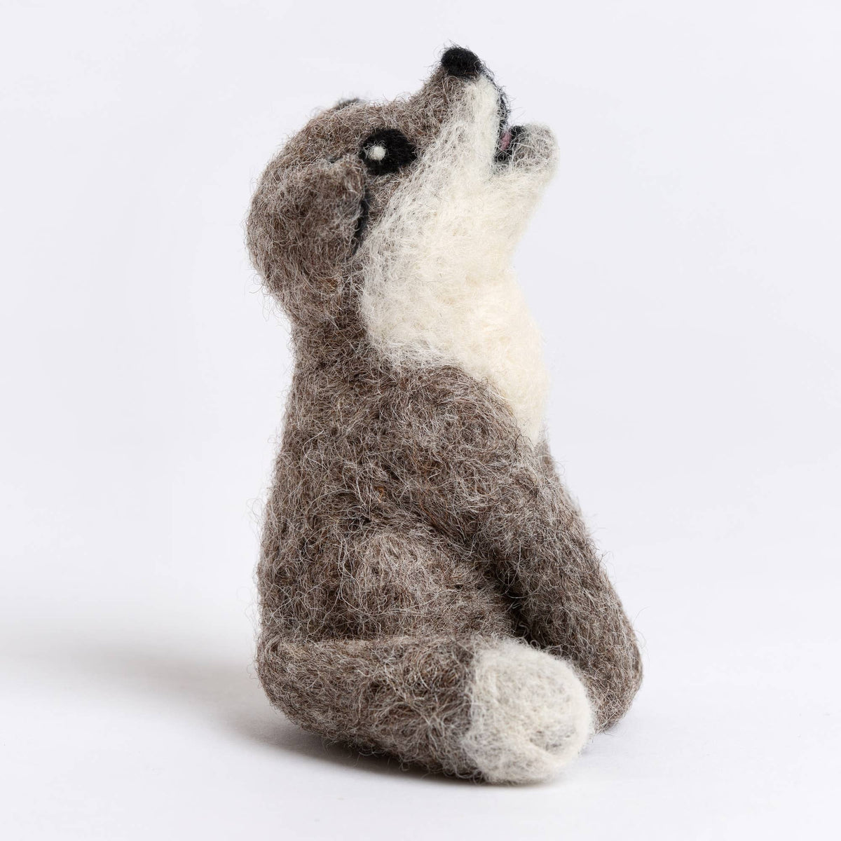*Pre - order* Beginner Mini Wolf Cub Mini Needle Felting Kit - Shop at Persephone's Hearth