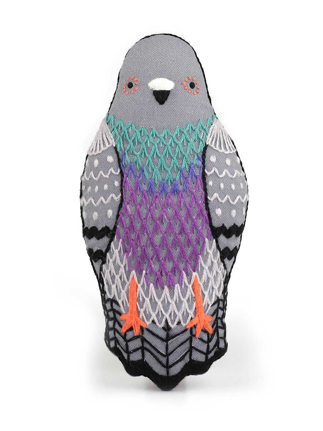 *Pre - Order* Beginner "Pigeon" Embroidery Doll Kit - Shop at Persephone's Hearth