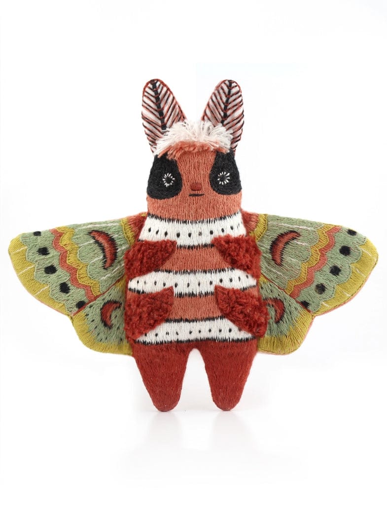 *Pre - Order* "Moth" Embroidery Doll Kit - Shop at Persephone's Hearth