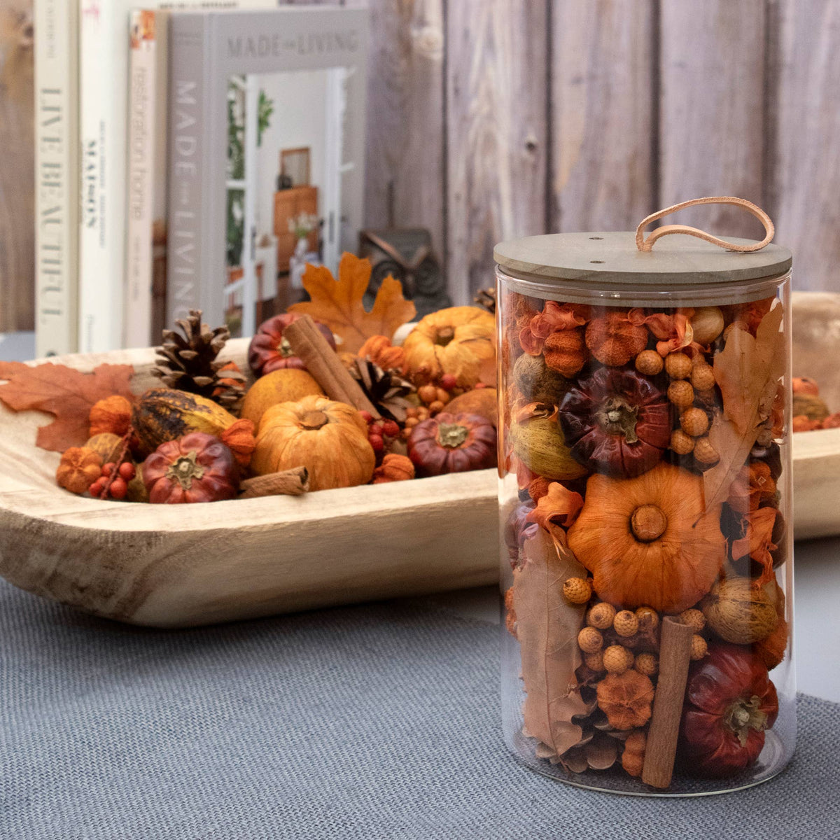 Pumpkin Spice Potpourri Jar - Shop at Persephone's Hearth