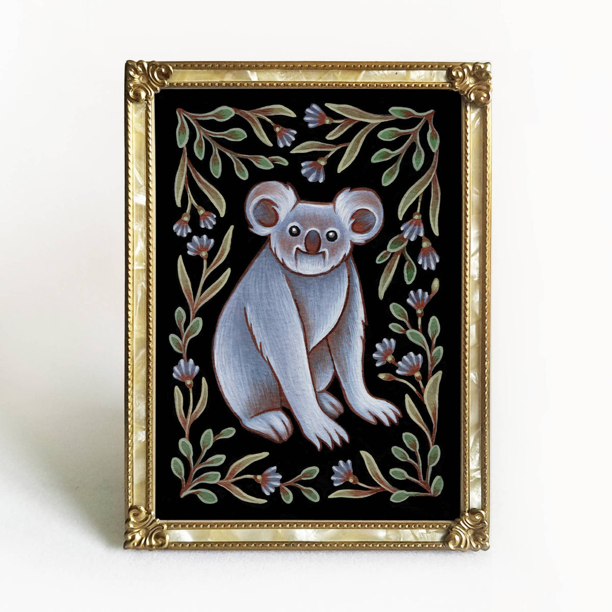*Retiring* Koala Folk Art Print, multiple sizes - Shop at Persephone's Hearth
