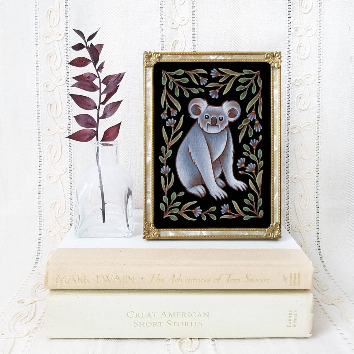 *Retiring* Koala Folk Art Print, multiple sizes - Shop at Persephone's Hearth
