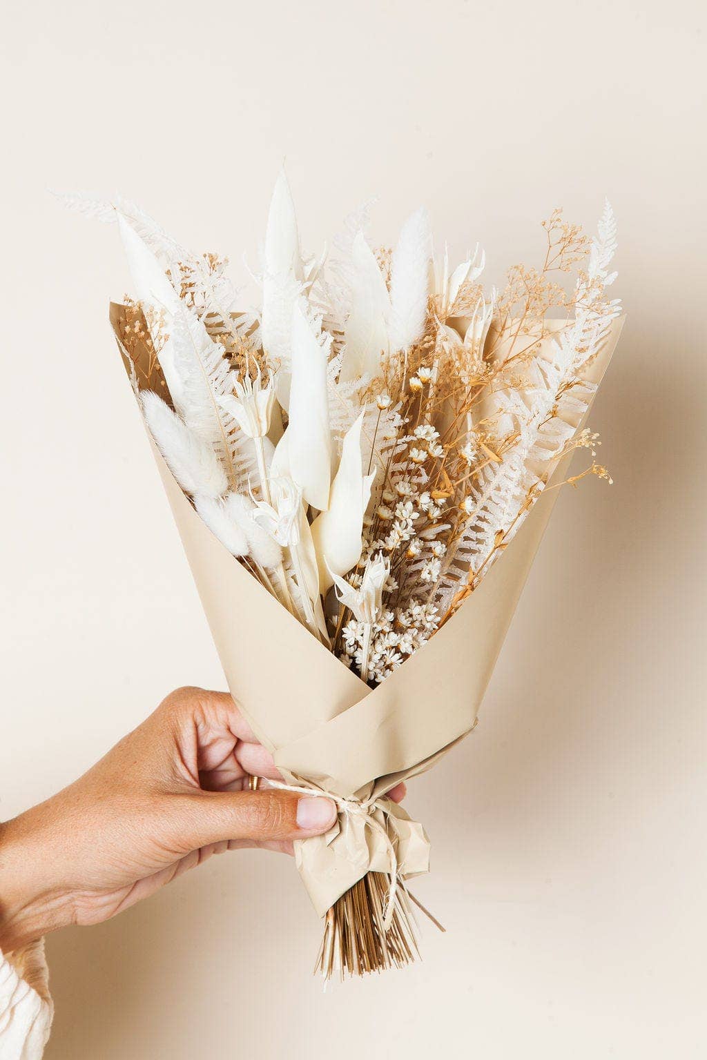 Snow Dried Flower Bouquet - Shop at Persephone's Hearth