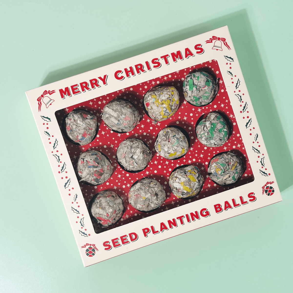 Sow the Magic 12 Days of Planting Christmas Seed Ball Set Advent Calendar