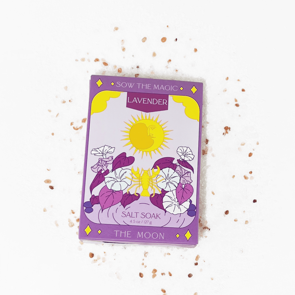 Sow the Magic Bath Salt The Moon Salt Soak in Lavender