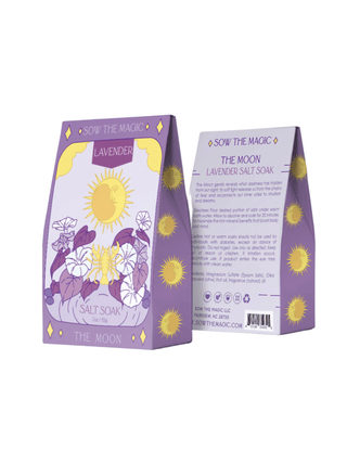 Sow the Magic Bath Salt The Moon Salt Soak in Lavender