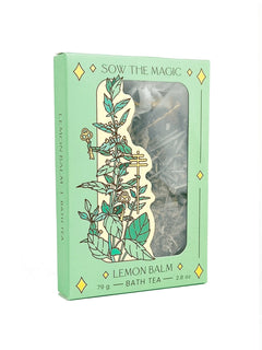 Lemon Balm Tarot Botanical Bath Tea Box