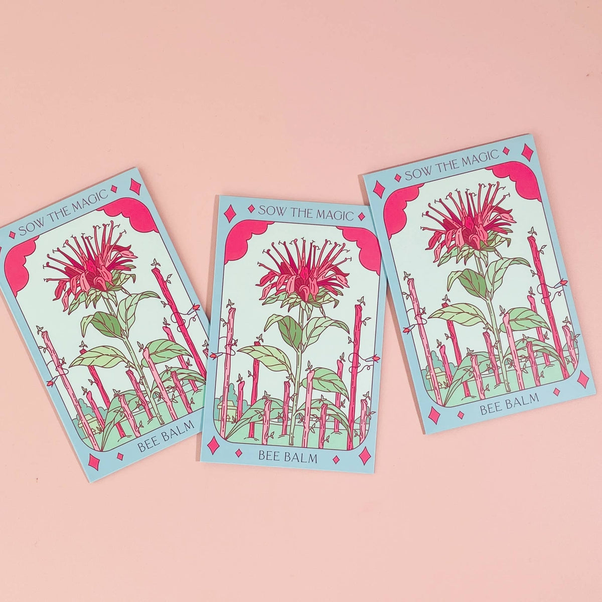 Sow the Magic Bee Balm Tarot Garden + Gift Seed Packet