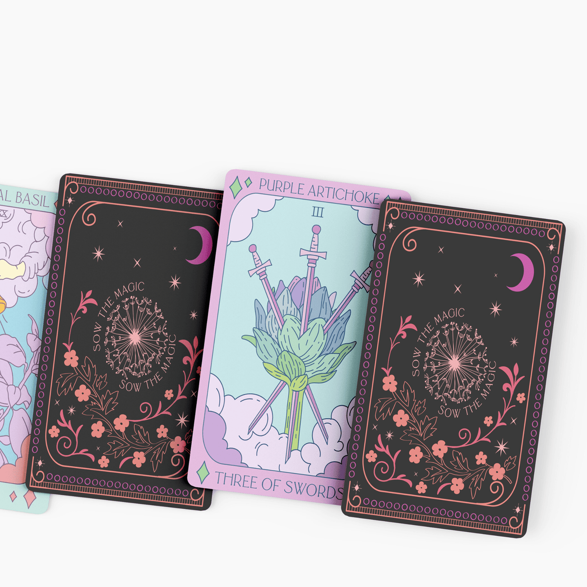 Sow the Magic Botanical Tarot Deck + Guidebook by: Sow the Magic