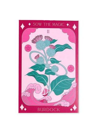 Sow the Magic Burdock Tarot Garden Seed Packet