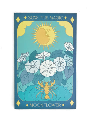 Sow the Magic Moonflower (Does not ship to AZ) Garden + Gift Seed Packet