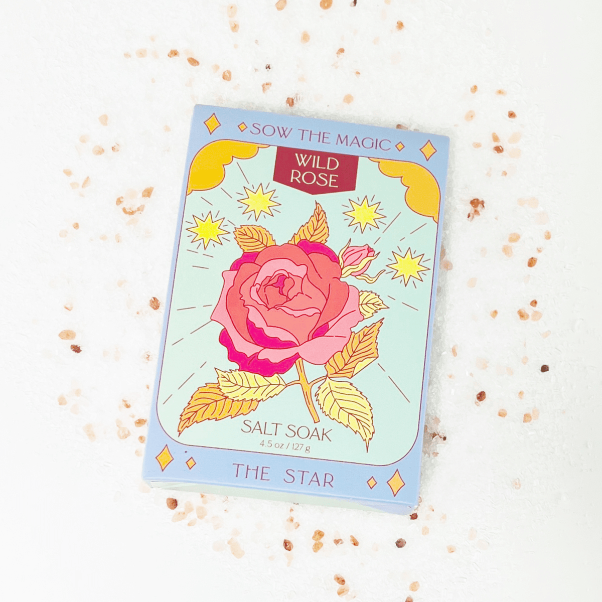 Sow the Magic The Star Salt Soak in Wild Rose