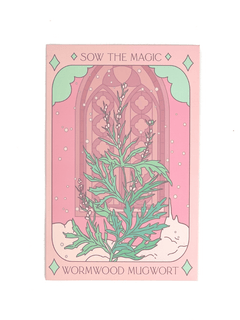 Wormwood Mugwort Tarot Garden Seed Packet