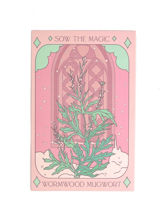 Sow the Magic Wormwood Mugwort Tarot Garden Seed Packet