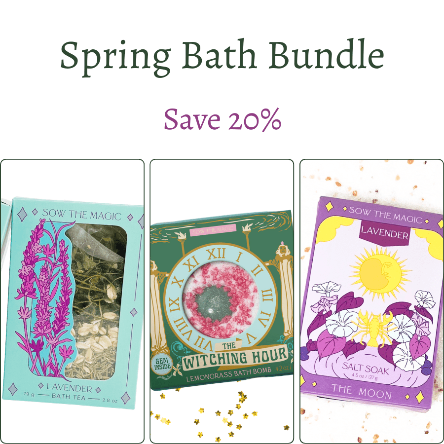 Spring Bath Bundle - Shop at Persephone's Hearth