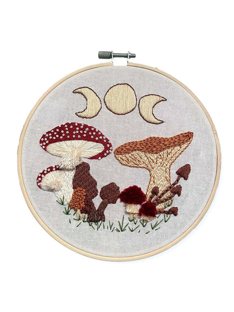 6" Beginner Mushie DIY Embroidery Kit