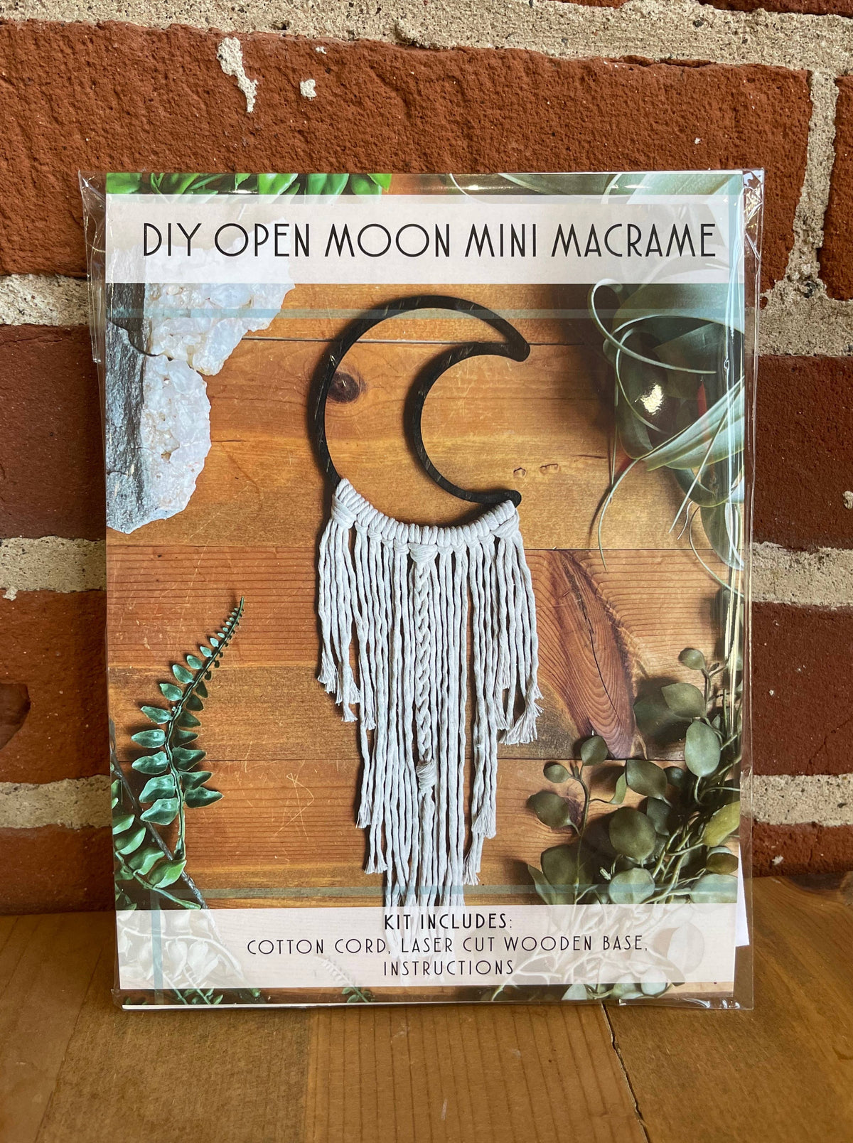 Tangled Up In Hue DIY Open Moon Mini Macrame Kit