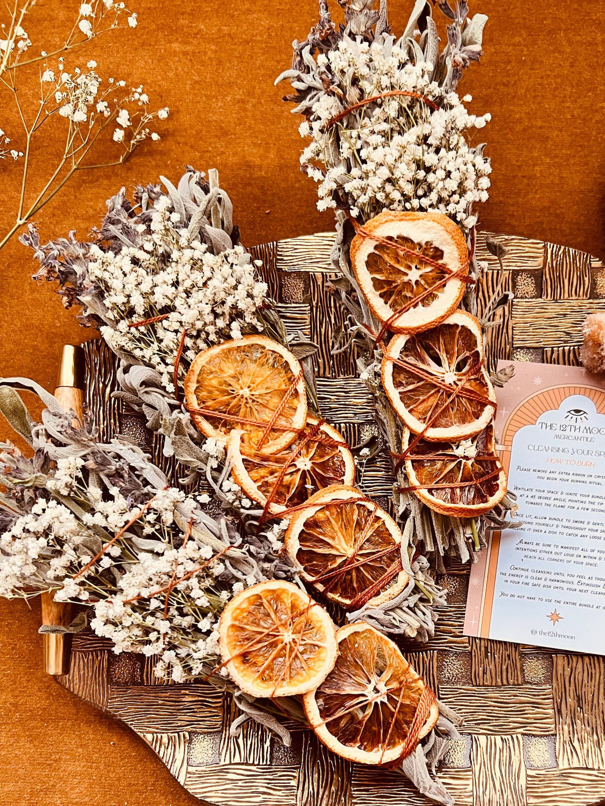 The 12th Moon Citrus Harvest Sage Bundle