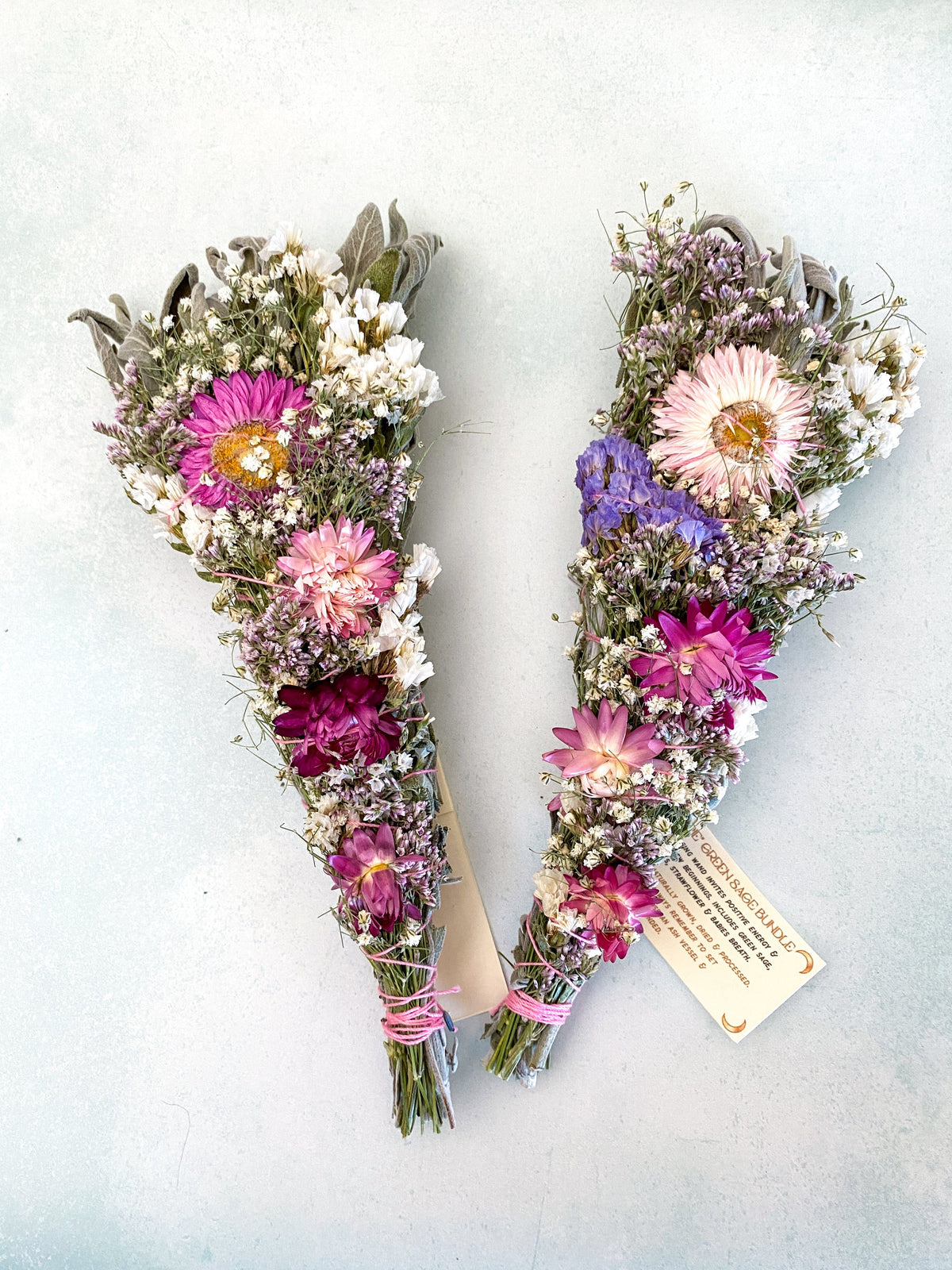 The 12th Moon Smudge Wand Prairie Floral Sage Smudge Wand