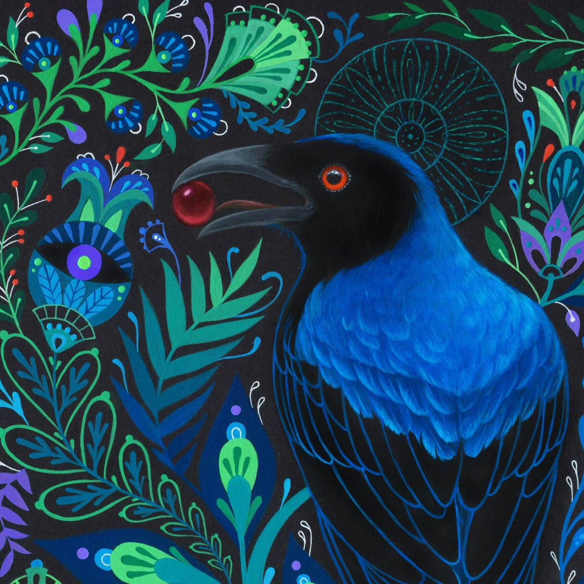 "The Vessel" Folk Art Print, 14" x 11" - Shop at Persephone's Hearth