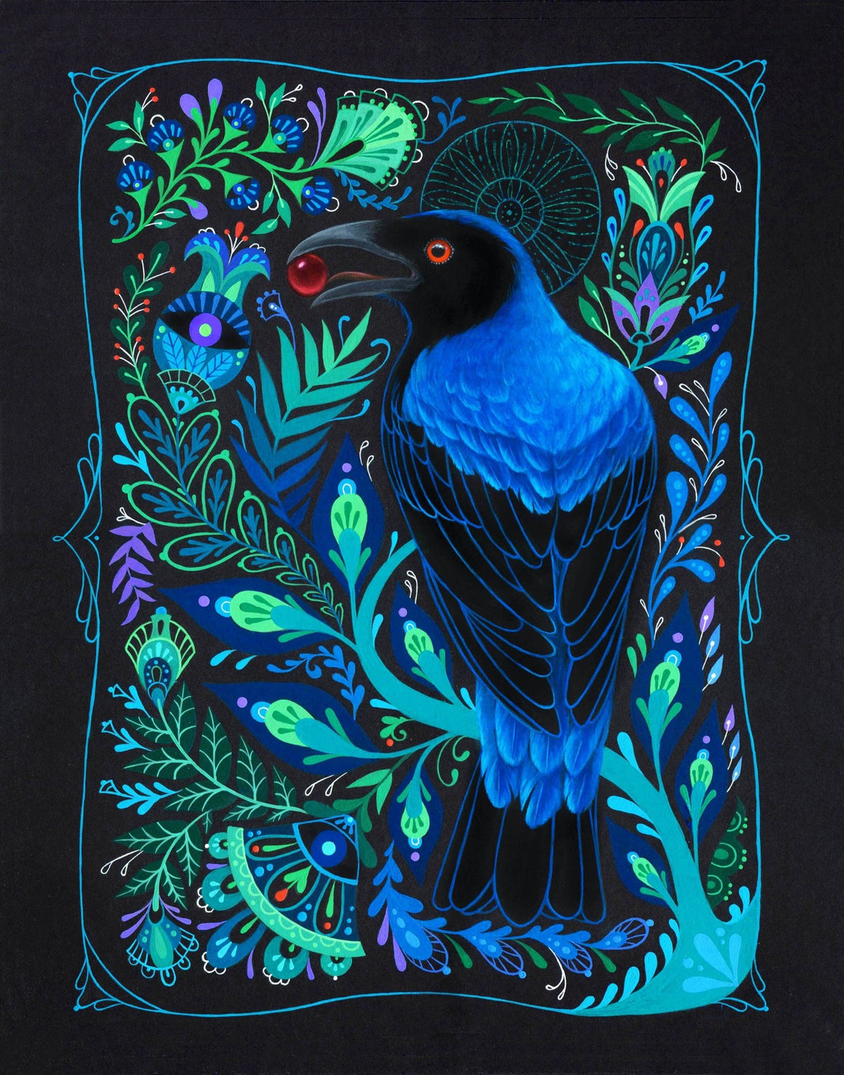 "The Vessel" Folk Art Print, 14" x 11" - Shop at Persephone's Hearth