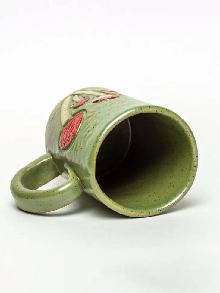 Neo Mug - Camo Green. Handmade ceramic mug | Et Al Ceramics