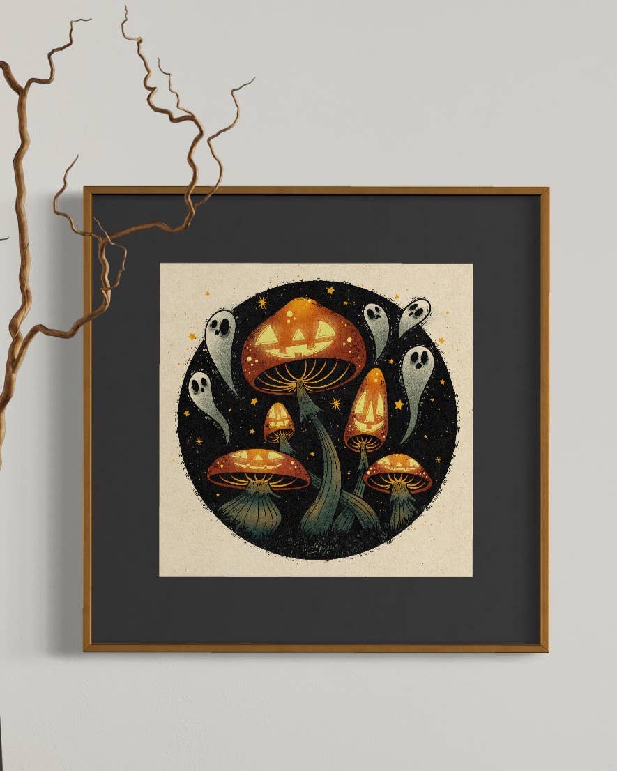 "Wicked Woods" Art Print, 8" x 8" - Shop at Persephone's Hearth