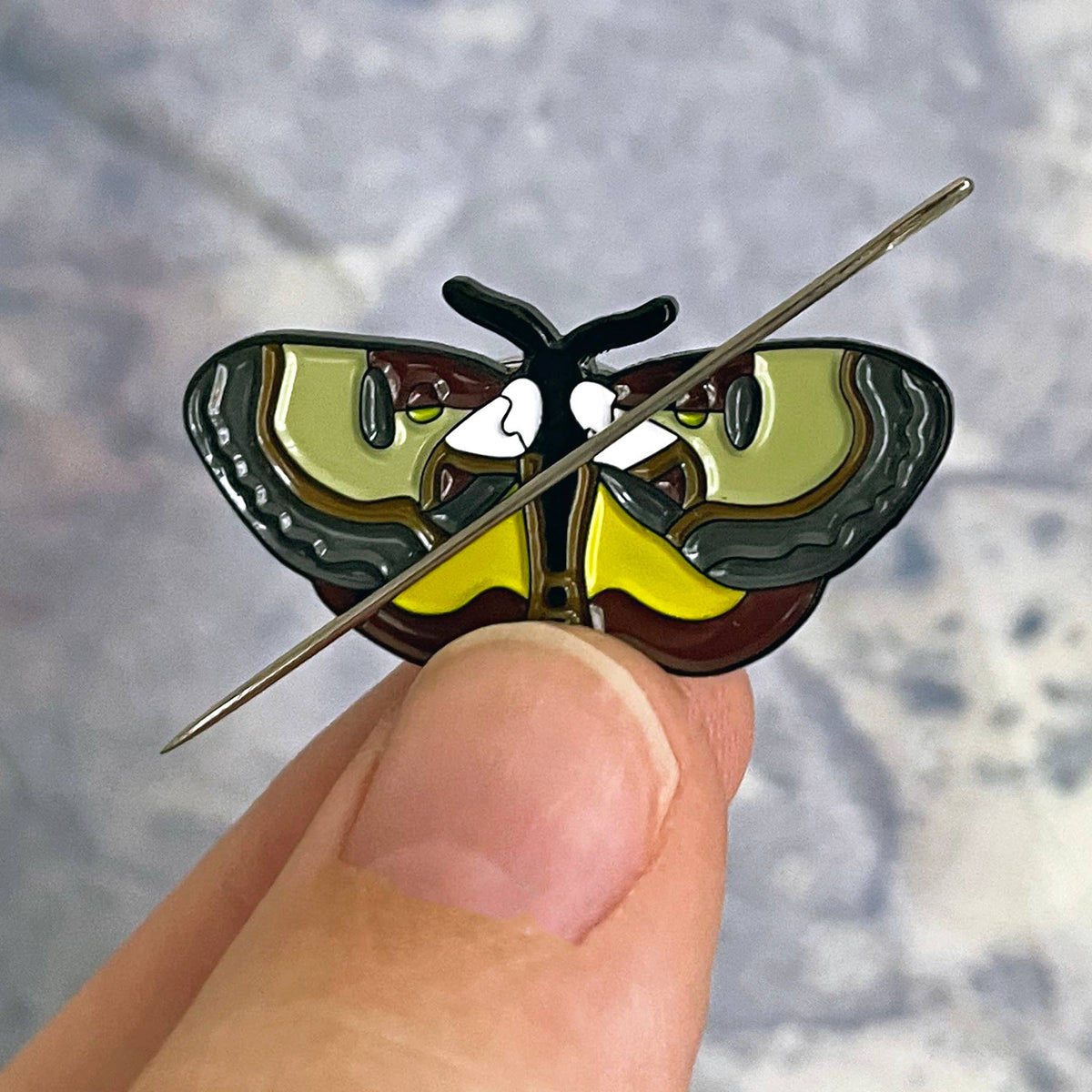 Wood Nymph Moth Needle Minder - Shop at Persephone's Hearth