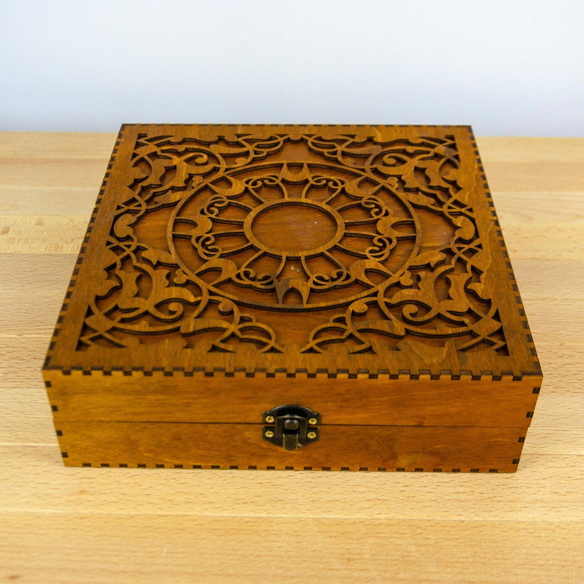 Wooden Thread Organizer Box (holds 60 bobbins) - Shop at Persephone's Hearth